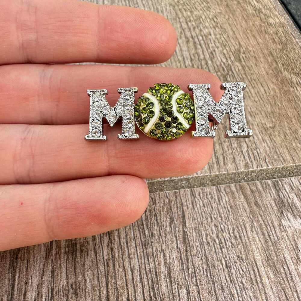 Tennis Mom Brooch Tennis Mom Jewelry Cute Tennis Pin